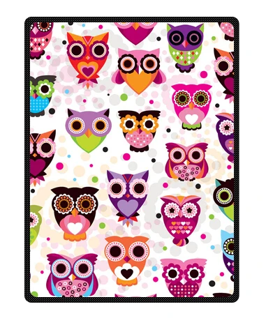 

Lovely Owls Starry Night Pattern Decoration Best Nice Funny Stylish  Blanket 50x 60inch(Medium) U45645