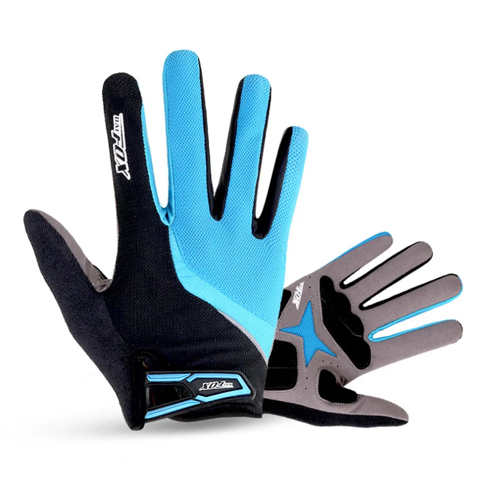 Winter Cycling font b Gloves b font Silicone Pad Long Finger Motorcycle font b Gloves b