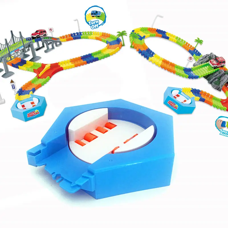 puzzle car track