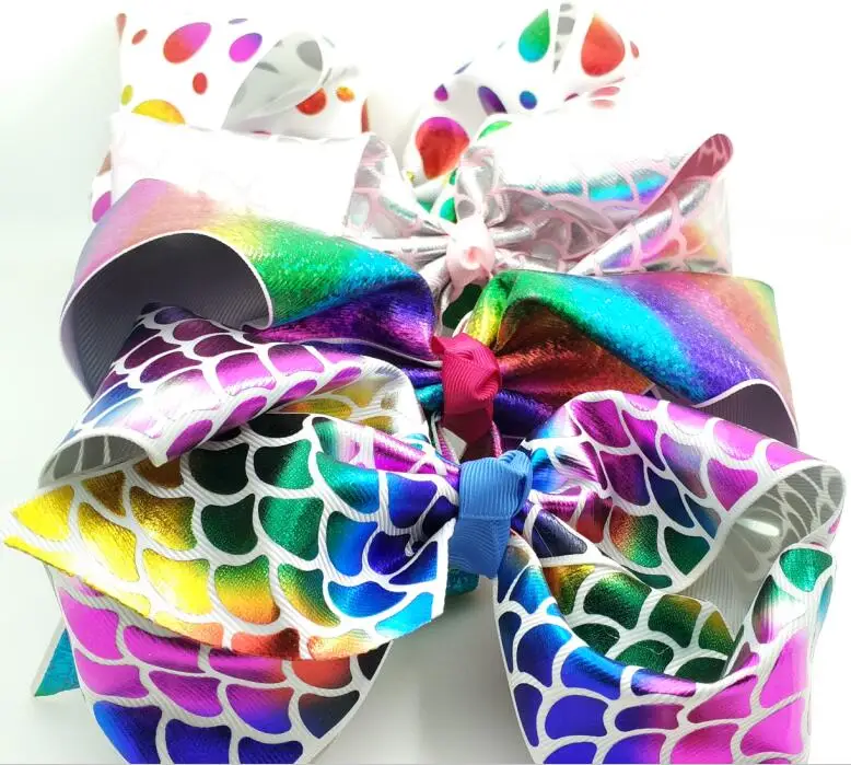 hologram ribbon hair bow12