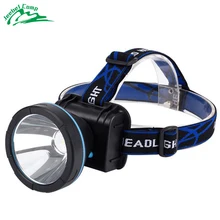 LANYUE Лампа OSRAM светодиодный налобный фонарь высокого качества 4 режима+ 2*18650 батарея+ зарядное устройство Caming охотничий налобный фонарь лампа