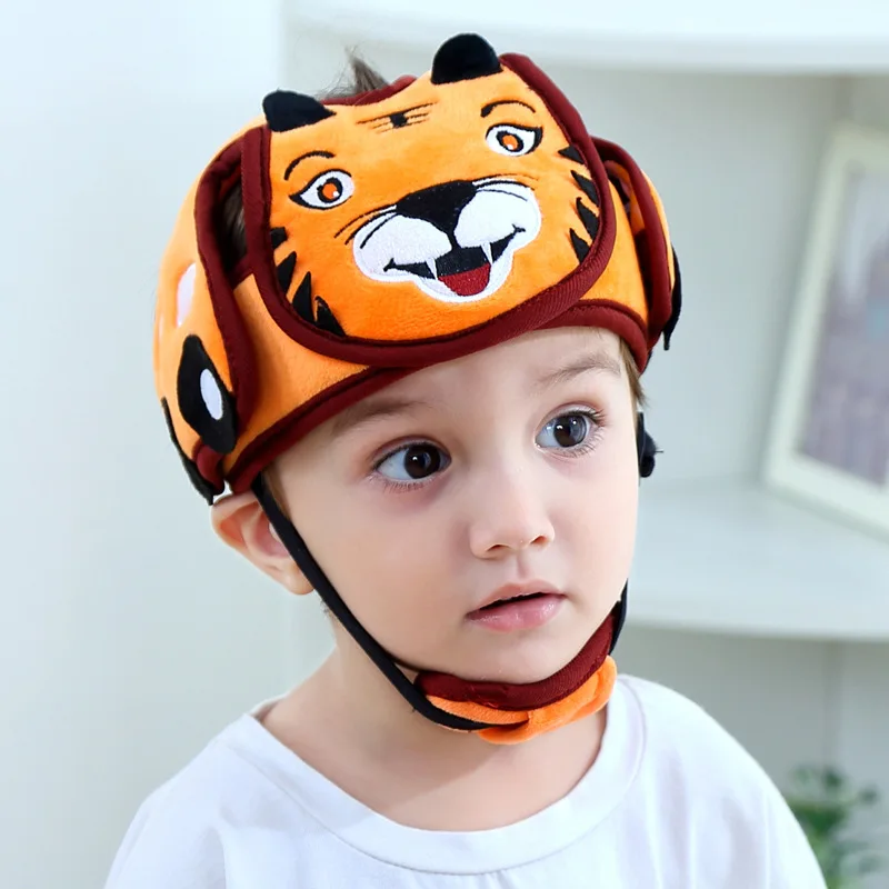 Baby Animal Protective Helmet for Kids Safety Helmet Babies Walking Running Headwear Head Protection Soft Baby Safety - Цвет: 12