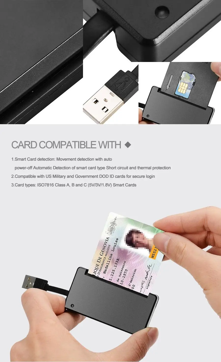 rocketek smart card reader driver