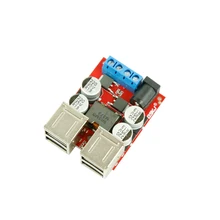 4USB Cellphone Charger Fast Charging DC-DC 9V 12V 24V to 5V 8A Power Supply Buck Module Science Experiment DIY Module