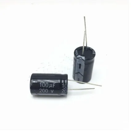 Free Shipping 100PCS Electrolytic capacitor 200V 100UF 16*25MM | Электронные компоненты и принадлежности