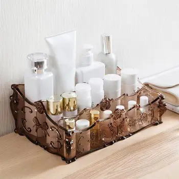 

Cosmetics Organizer Plastic Makeup Storage Case Table Cosmetic Container Holder