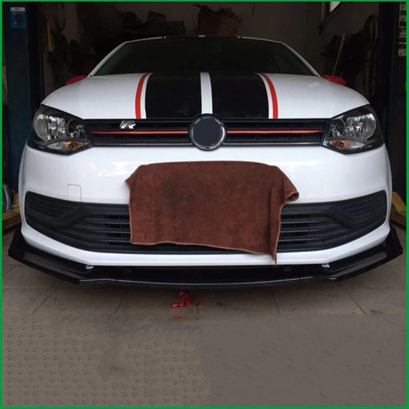 Автомобильный Стайлинг для VOLKSWAGEN POLO 2014 2017 Комплект кузова автомобиля передний