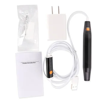 

New Permanent Makeup Machine Pen Pro Rotary Tattoo Machine 10w Motor With 15Pcs Needle Cartridge For Body Art Black Color