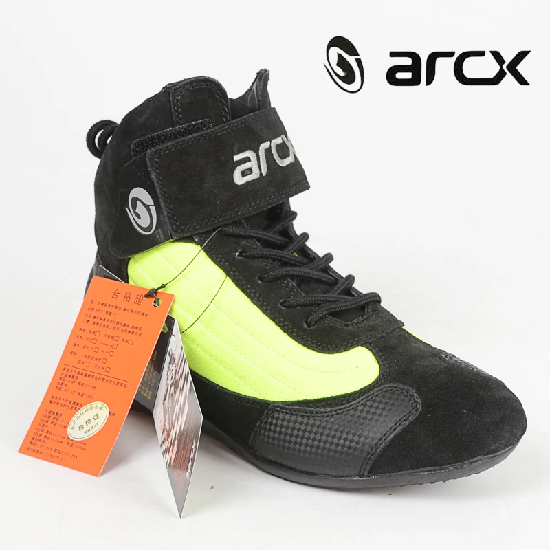 ARCX Motorcycle Riding Short Boots Moto Ankle Protection Motorbike