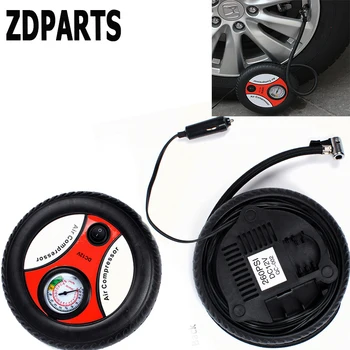 

ZDPARTS Car Tire Tyre Inflator Pump Air Pressure Monitor For Volkswagen VW Passat B6 B5 Golf 4 5 7 6 Fiat 500 Suzuki Grand SX4