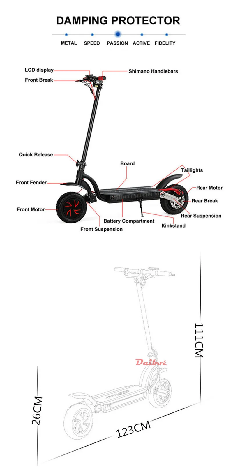 Clearance Powerful Electric Scooter Two Wheel Electric Scooters 800W/1600W Motor Double Suspension Foldable Electric Skateboard 8 Clearance Powerful Electric Scooter Two Wheel Electric Scooters 800W/1600W Motor Double Suspension Foldable Electric Skateboard 8