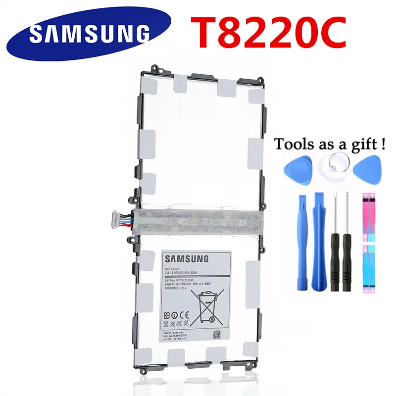 Оригинальная Аккумуляторная Батарея T8220E T8220C для Samsung GALAXY Note 10 1 Tab Pro P600 P601 P605 P607 SM