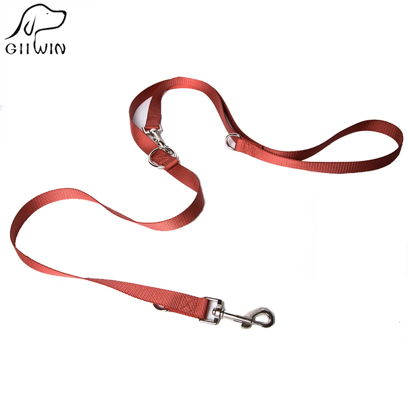 [GIIWIN] Double Pet Dog Basic Leashes for Small Medium Dogs Breakaway Pet Leash Nylon Dog