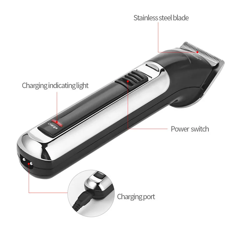 Rechargeable Electric Hair Cutting Machine Professional Hair Clipper Household Cordless Hair Trimmer For Men Baby Children 46