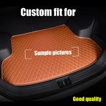 

Leather Car trunk mats for BMW X5 F15 E53 E70 X6 F16 E71 Z4 E85 E89 2008 2009 2010 2011 2012 2013-2017 car rear cargo liner mats