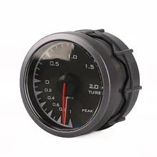 Автомобильный турбонаддув измеритель 2,5 дюймов 60 мм 7 цветов светильник прочный для 12 В автомобиля NJ88