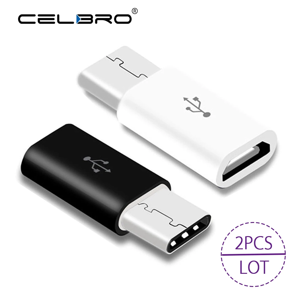 Мини USB Type C OTG адаптер Micro к зарядное устройство преобразователь для Samsung Galaxy Note 8 9