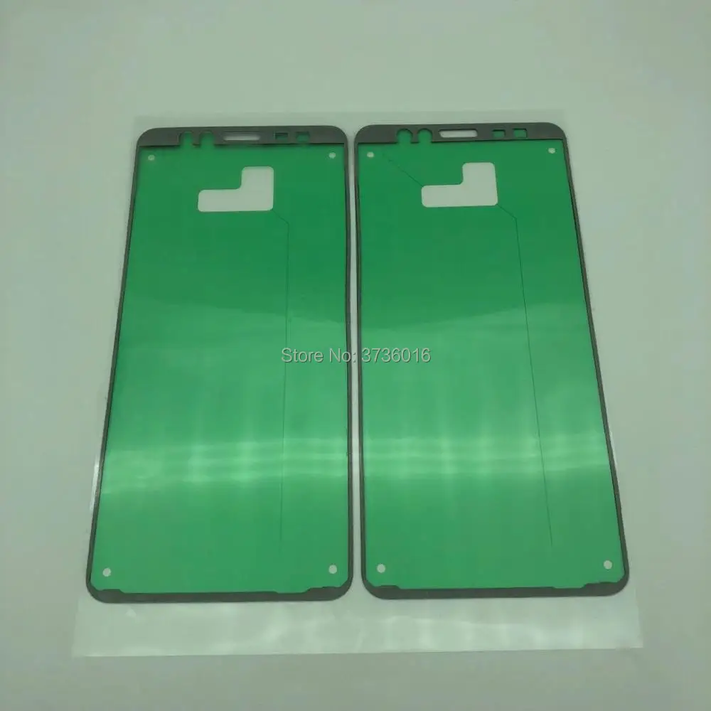 10 قطع شاشة lcd الإطار الأمامي ملصقا ل samsung A730 الإطار الحافة لاصق الغراء استبدال للهاتف المحمول إصلاح تحديث