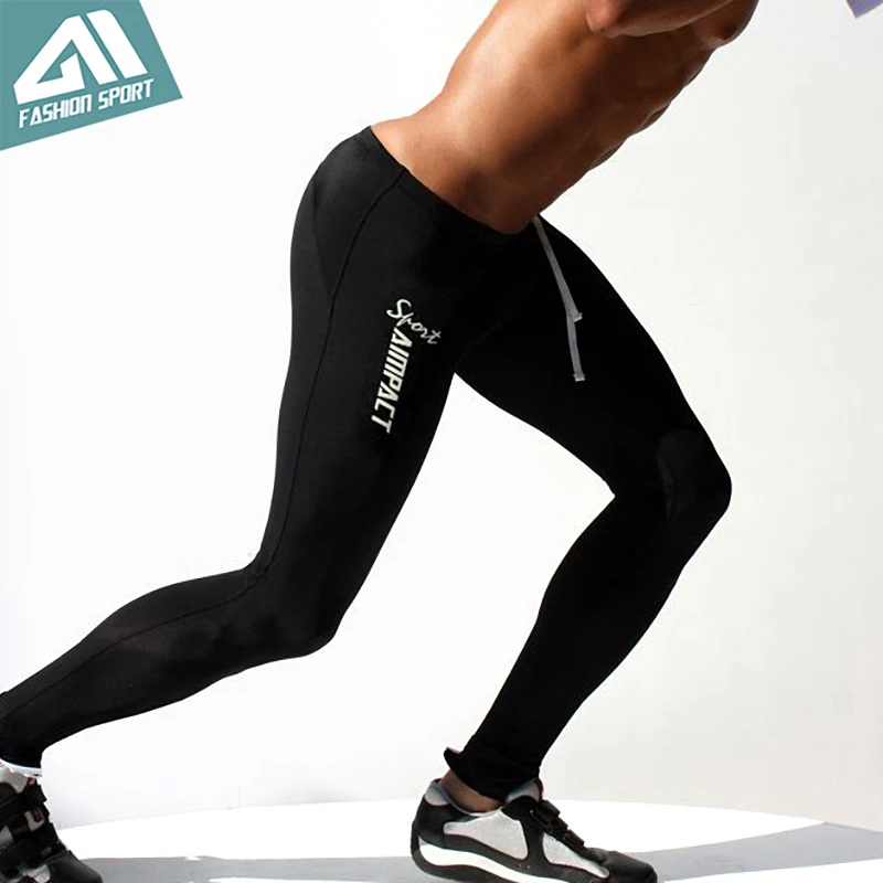 Aimpact Skinny Men's Sport Pants Athletic Slim Fitted Running Men's Pants Sexy Gym Tight Sweatpants Crossfit Workout Pants AM18