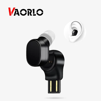 

VAORLO Mini Bluetooth Earphone Wireless with Mic Music Sport Headset Universal for Iphone 8 plus Samsung Xiaomi Phones vs530
