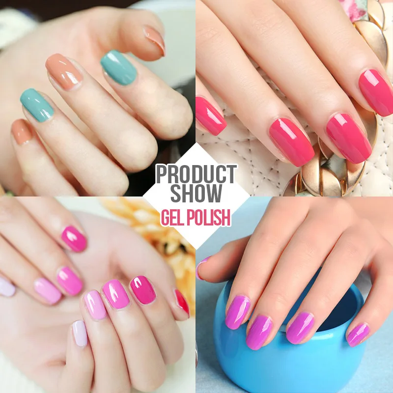 УФ гель для ногтей Azure Beauty 3 шт./лот телесный цвет светодиодная лампа Гель лак