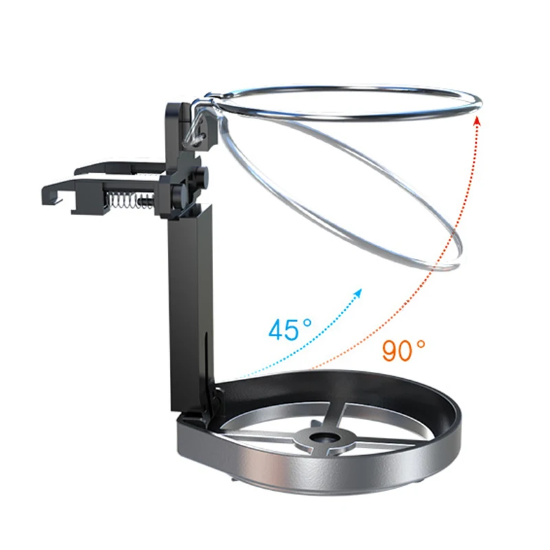 1х Автомобильный держатель для чашки, пластиковый держатель для напитков, Складной вентилятор для Mercedes Benz W202 W220 W204 W203 W210 W124 W222 X204 AMG CLK