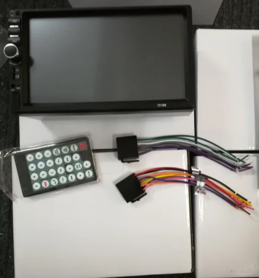 Discount by DHL/Fedex 10pcs new 7018B 2 Din Car Video Player Auto Audio Stereo MP5 Player 7 inch 2Din Car DVD Player USB FM Bluetooth 12