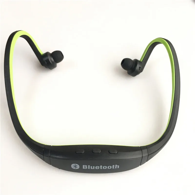 HEONYIRRY спортивные Беспроводной S9 наушники Bluetooth 4,0 наушники-вкладыши гарнитура с микрофоном для iPhone 5/6/7, samsung Xiaomi huawei - Цвет: Green