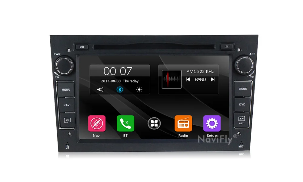 Top NaviFly 2 din 7" HD windows ce 6.0 Car DVD Player GPS Navigation for Opel Astra h g Zafira B Vectra C D Antara Combo Radio RDS 12