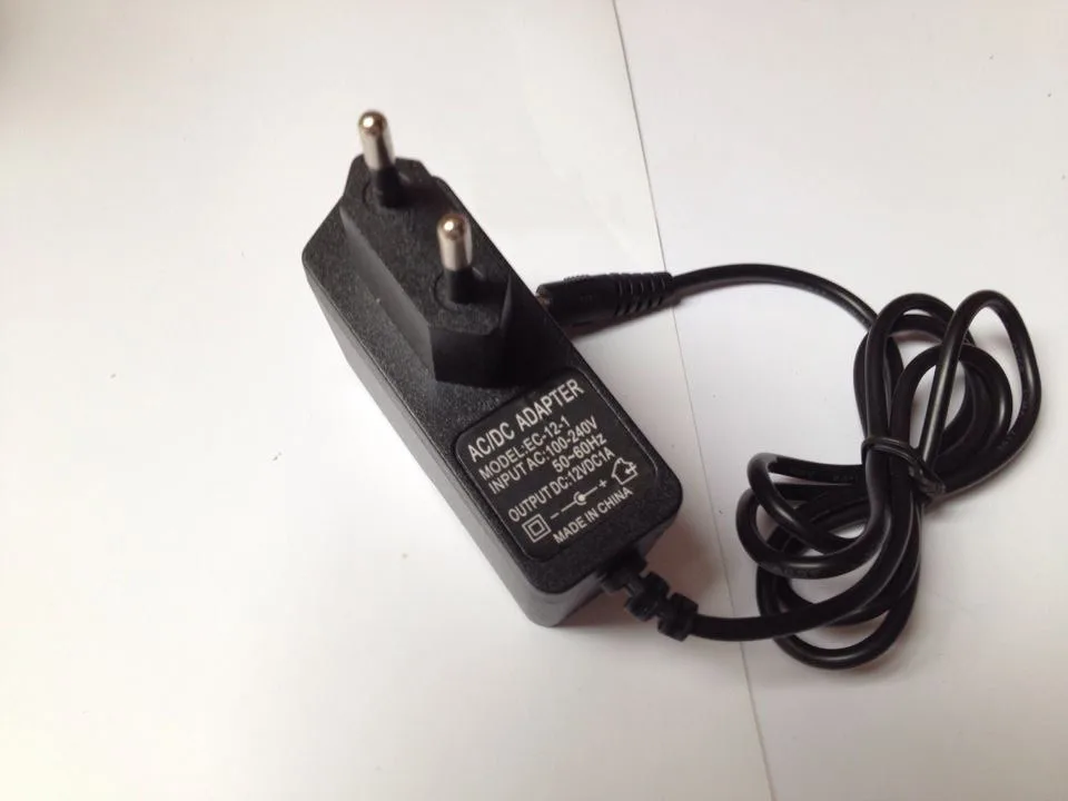 DC 12V 1A AC 100V ~ 240V конвертер адаптер питания штепсельная вилка ЕС |