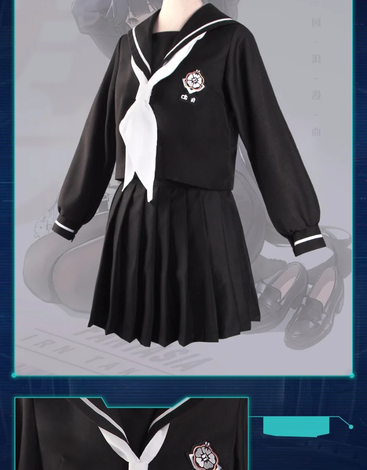 Azur Лейн Такао/Атаго косплей костюм школа JK Униформа Повседневное платье для женщин аниме одежда наряды cos