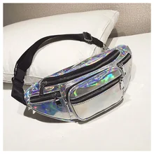 Новая модная сумка на пояс для лазерной ручная сумка, сумка на плечо один на плечо округлая посылка личность отдых в духе колледжа нагрудная сумка