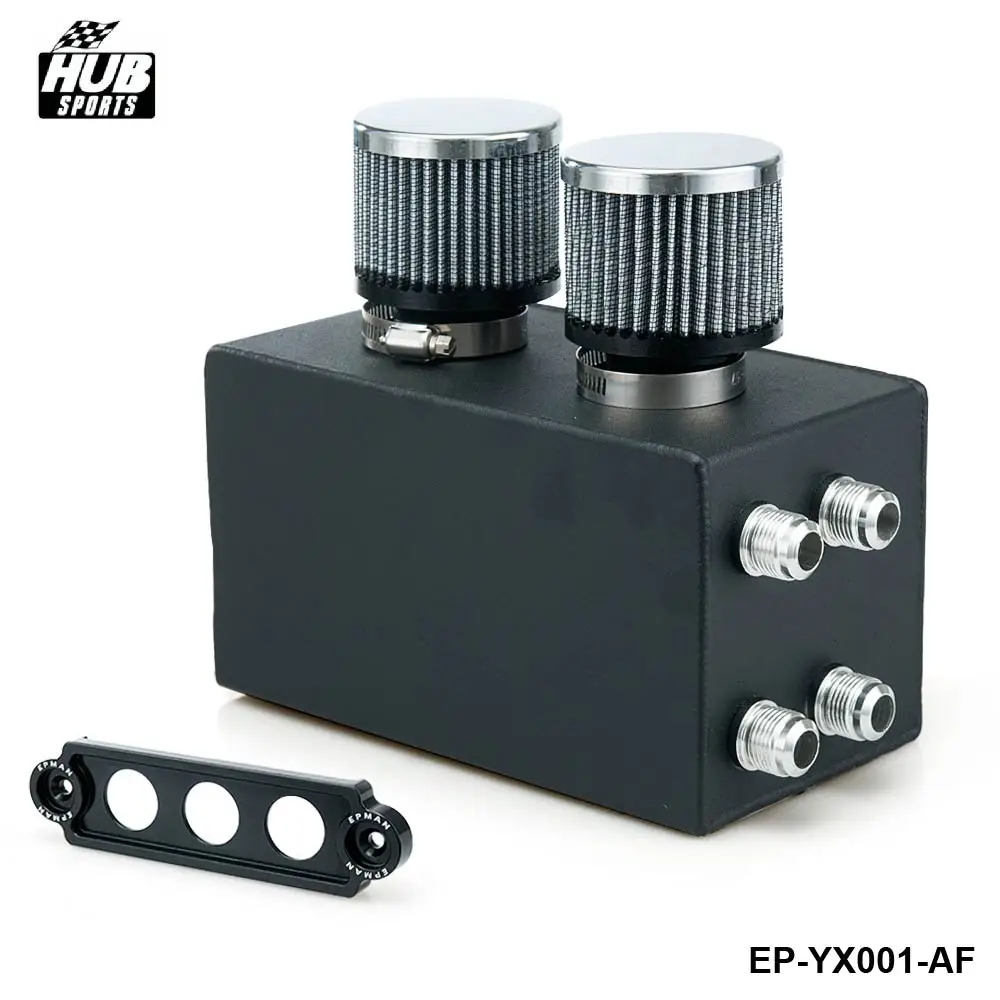 Racing Oil Catch Can Breather Tank for Honda Civic Integra EK EG DC HU