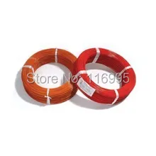 1 рулон(590 метров) сертификации ul/rohs/ul1007/awm/20/22/24awg красные электронный кабель/провод/ кабель