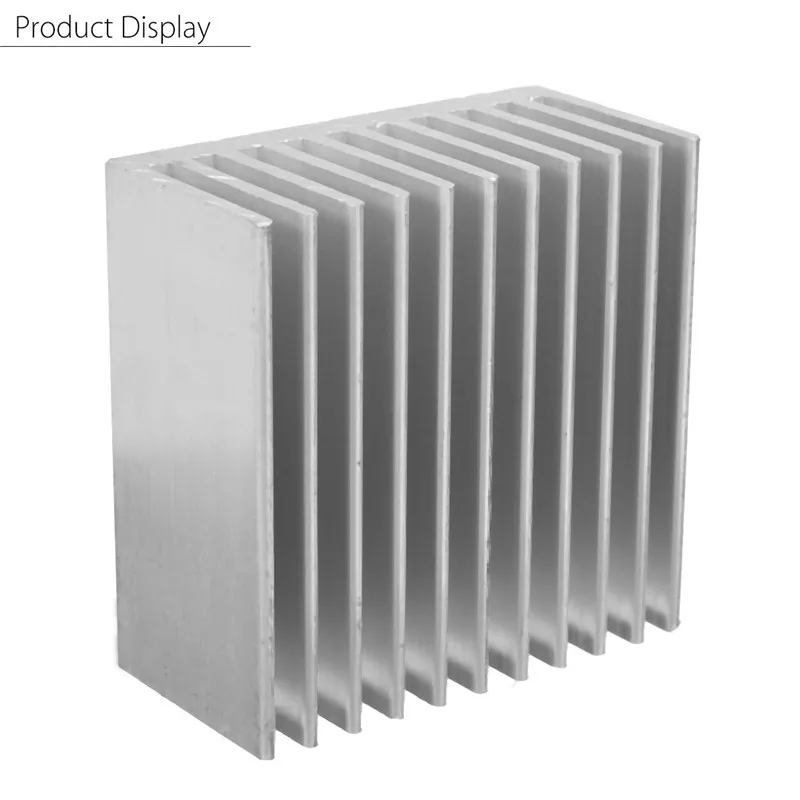 Высокое качество Радиатор модуль 40x40x20 мм алюминиевый радиатор IC Радиатор охлаждения ребра радиатор для ЦП светодиодный активный компонент