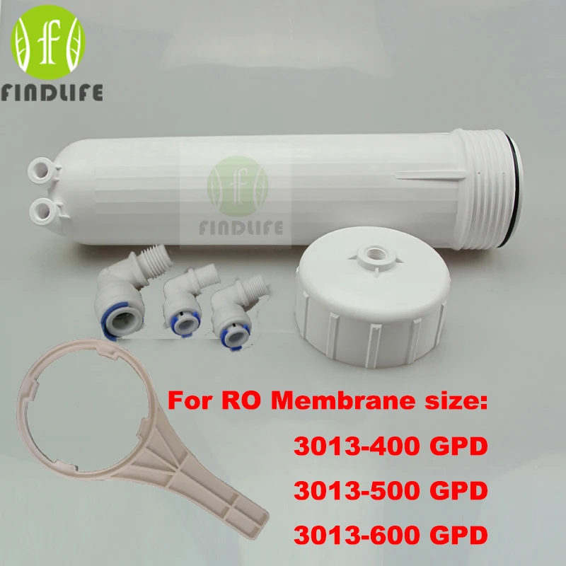 Comprar Piezas de filtro Warter carcasa de membrana RO para 400 3013 gpd o 3013 600gpd ro membrana completa con todos los accesorios y llave inglesa