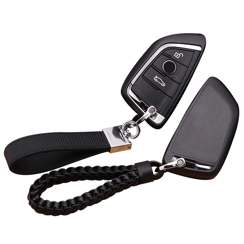 

Soft TPU Car Key Case For BMW 7 Series 5 Series X1 X3 X5 Key Shell Cover Car Styling with car key chains