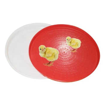 

1 pcs Poultry feeding Feed tray 50*50*3cm Prevent feed waste Farm feeding tools Farm Animal Supplies Cages Accessories