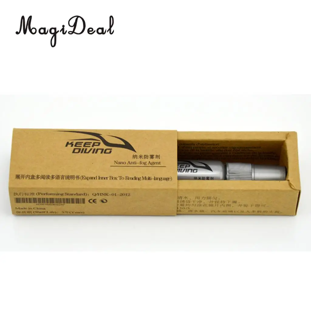 MagiDeal Solid-State Anti Fog Cleaner Spray for Diving Swimming Mask Goggles 