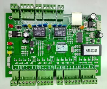 

TCP/IP Entry Attendance Access Control Board Panel For 2 Doors Cheap and stable Access Control Panel Controller System