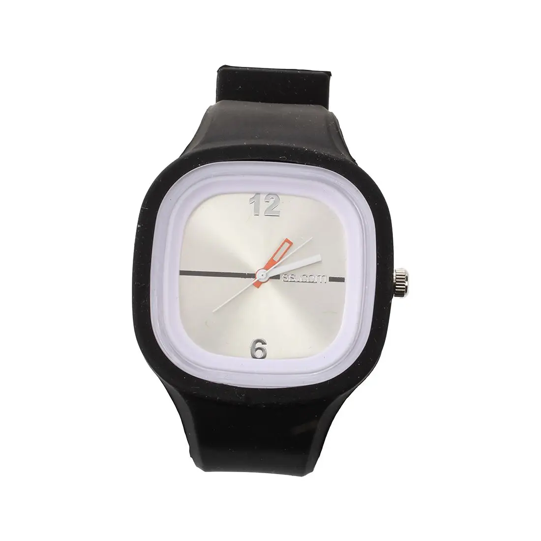 

Oversized Black Jelly Candy Sports Quartz RUBBER Wrist Watch UNISEX Men WOMAN