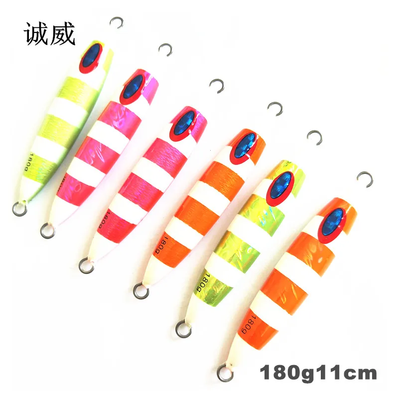 Direct manufacturers to accept orders japan strong slow jig lure fishing lures 180g - Color: 180g choose