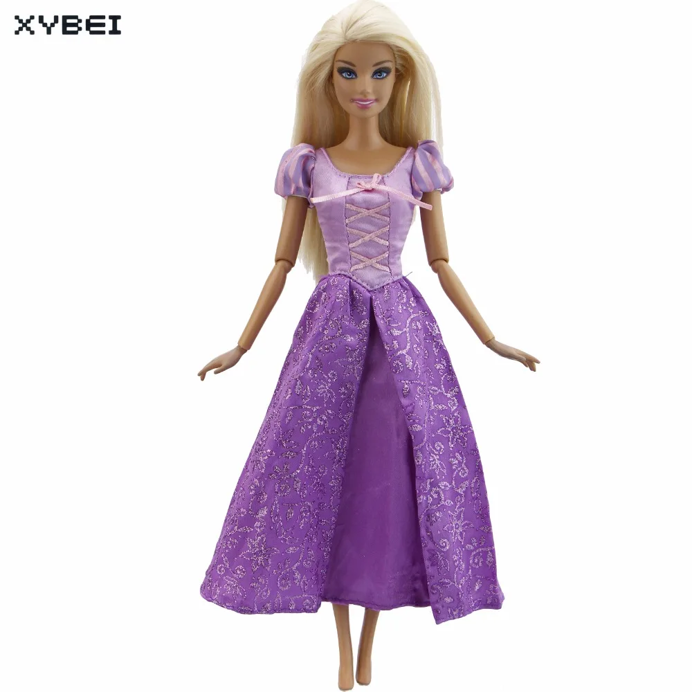 Fairy Tale Dress Copy Princess Rapunzel Wedding Party Gown