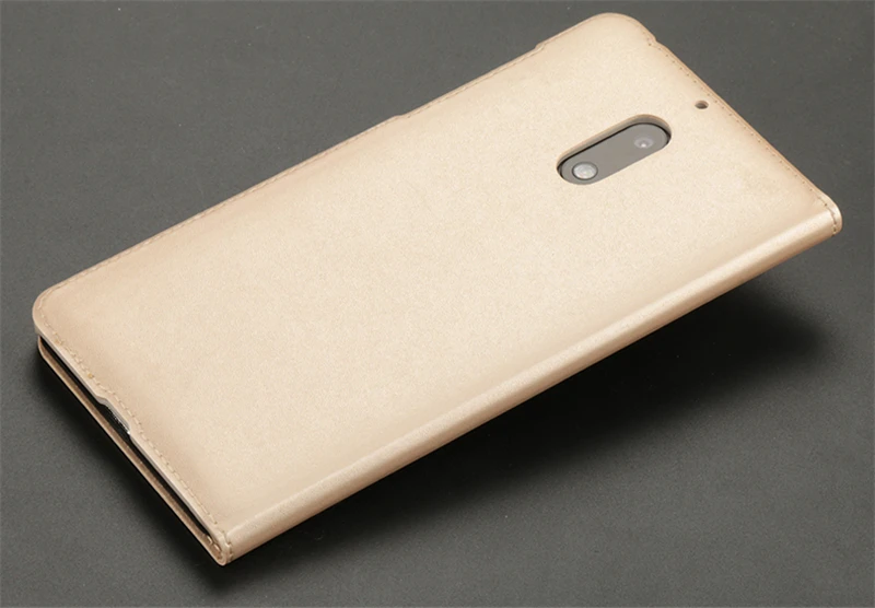 Flip leather case with 2 windows for Nokia 6 (11)