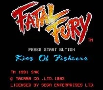 Fatal Fury 16 bit MD игровая карта для sega Mega Drive для Genesis