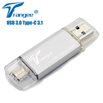 

Trangee OTG USB Stick Type C Pen Drive 128GB 64GB 32GB 16GB USB Flash Drive 3.0 High Speed Pendrive for Type-C Device