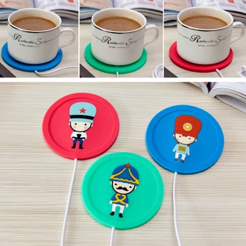 

500pcs New Creative life heat preservation cup cushion cartoon home products fashion USB cup cushion Children's gift