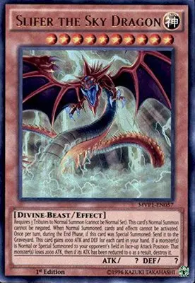 YU GI OH MVP1-EN057 UR Sky Dragon 7R3 P3A Collection Card Boys Girls Toys Gifts