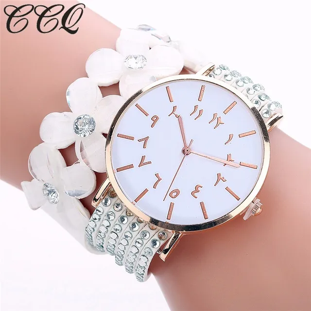 Hot Fashion Arabic Numbers Pattern Watches Casual Women Bracelet Watch Crystal D Hot Fashion Arabic Numbers Pattern Watches Casual Women Bracelet Watch Crystal D