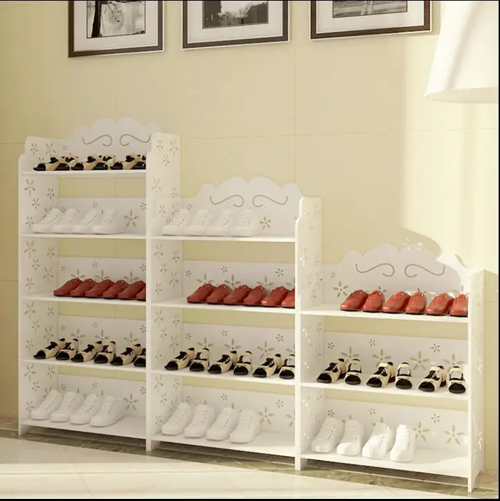 

Shoe rack simple household mini multi-function small provincial space economy shoe ark modern simplicity